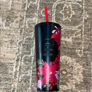 New Starbucks stainless steel Christmas tumbler